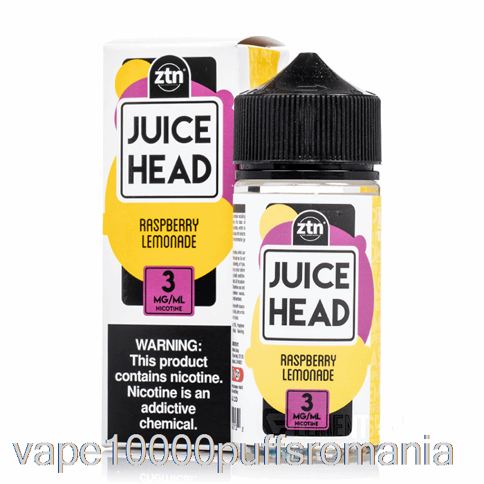 Vape Romania Limonada De Zmeura - Cap De Suc - 100ml 6mg